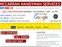 Tablet Screenshot of handymanlasvegasnv.com